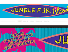 Tablet Screenshot of junglefunhawaii.com